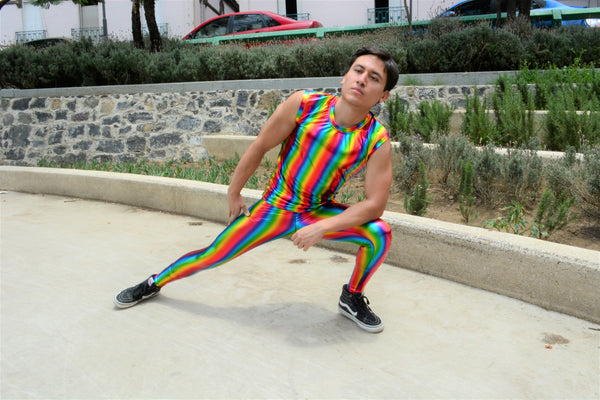 Leggings metálico Pride